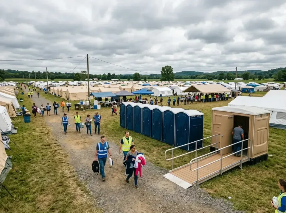 disaster-relief-camp-restrooms-010 — frequently asked questions, Dumpster & Portable Bathrooms Rental in Covina, CA